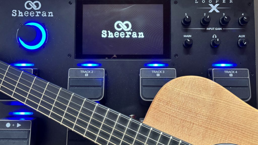 Just Sheeran live - Sheeran Looper X Setup für Ed Sheeran Tribute Show